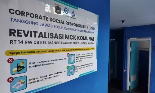 PAM JAYA–PALJAYA revitalisasi MCK Manggarai