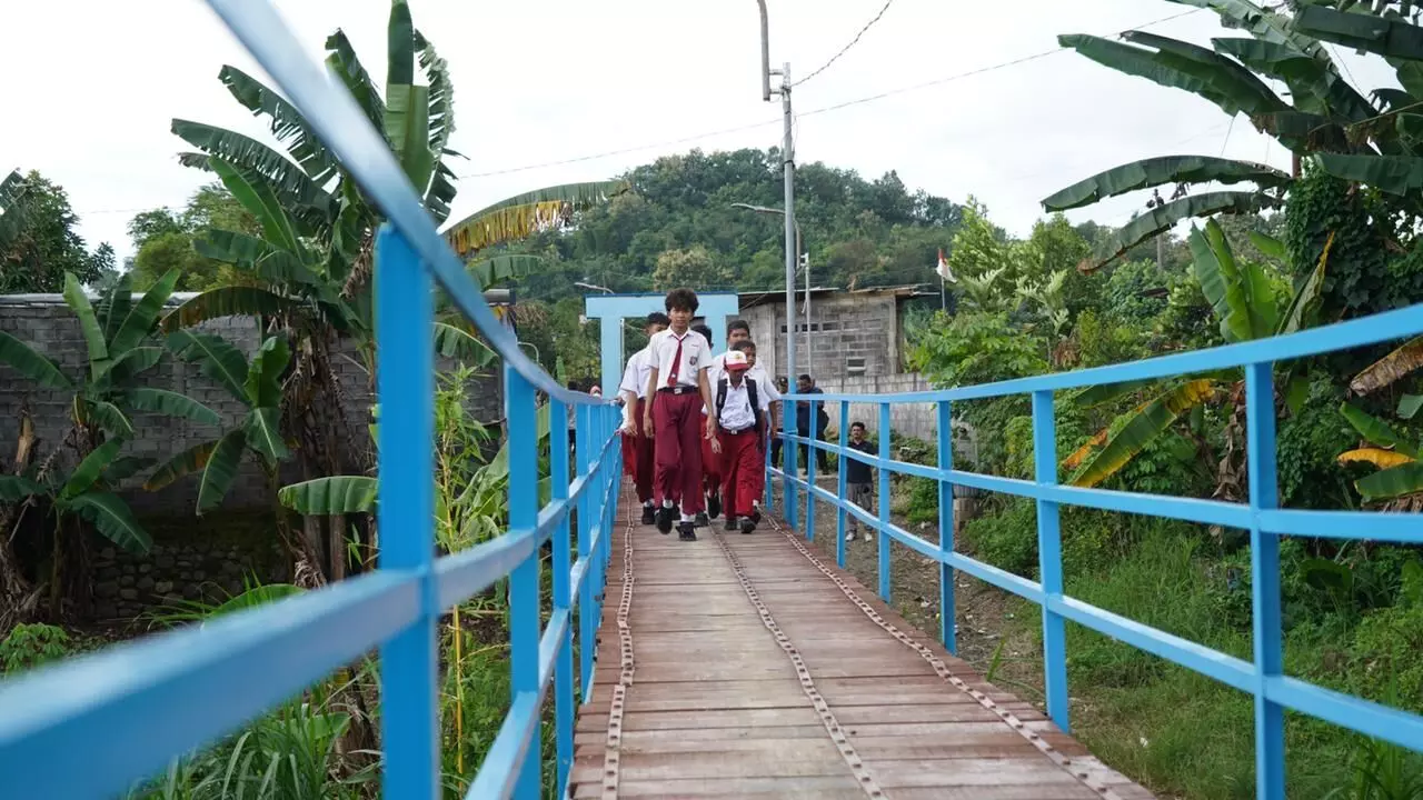 Rampung, Polrestabes Semarang pastikan manfaat Jembatan Merah Putih Presisi Rampung, Polrestabes Semarang pastikan manfaat Jembatan Merah Putih Presisi