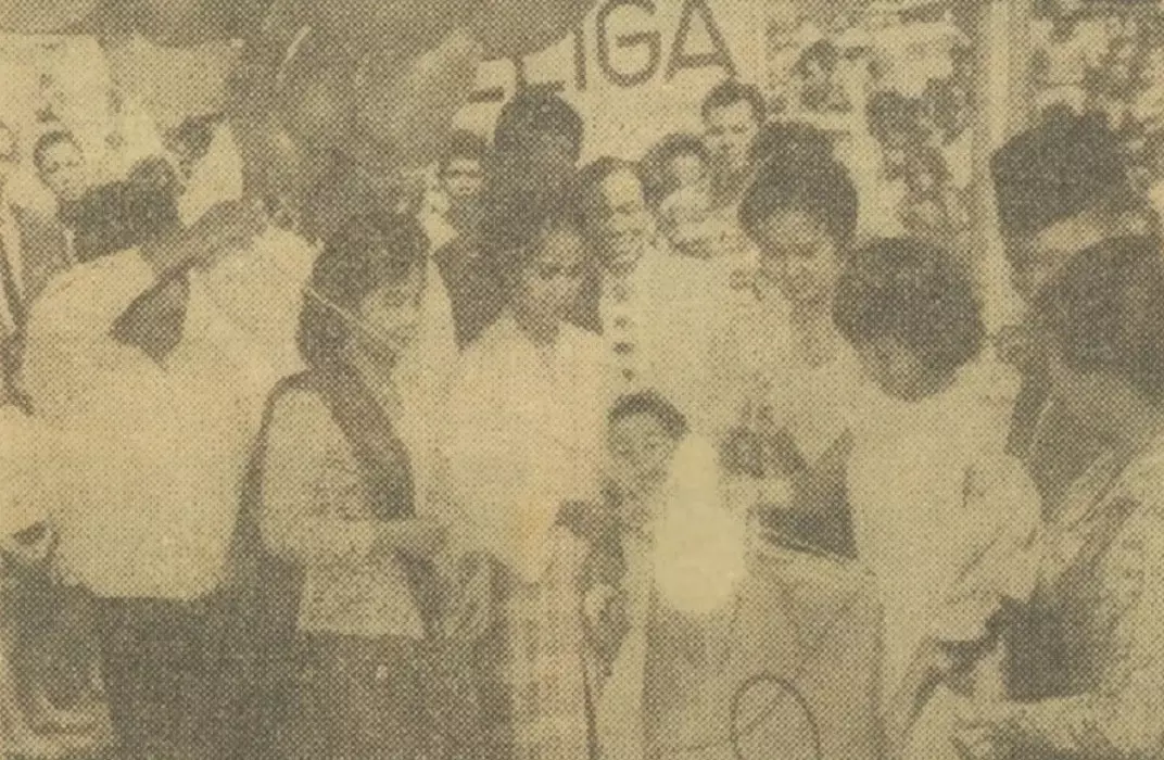 21 Februari 1960: Balon berhadiah di pembukaan Pesta Film Indonesia 21 Februari 1960: Balon berhadiah di pembukaan Pesta Film Indonesia