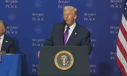 Trump puji kepemimpinan Prabowo di Forum Board of Peace Washington DC Trump puji kepemimpinan Prabowo di Forum Board of Peace Washington DC