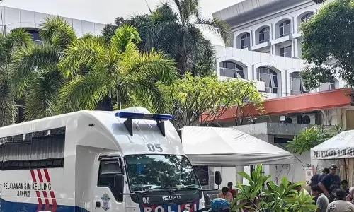 Layanan SIM keliling tersedia di lima lokasi Jakarta pada Jumat