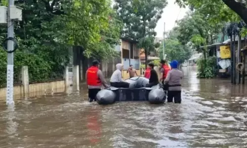 BPBD catat 61 RT dan enam ruas jalan tergenang banjir di Jakarta