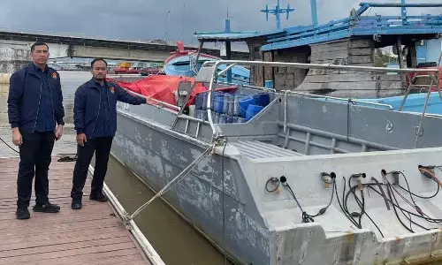 Bareskrim sita kapal diduga terkait distribusi timah ilegal ke Malaysia