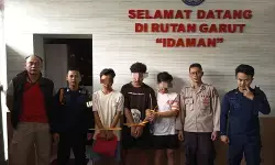 Polisi ciduk komplotan pemuda pencuri sepeda motor di Garut