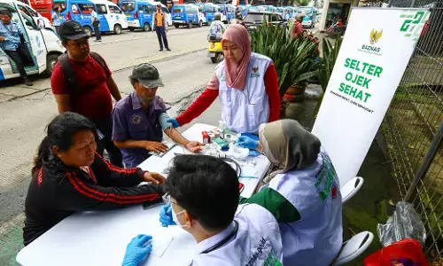 BAZNAS RI perpanjang layanan kesehatan gratis “Selter Ojek Sehat“ selama Ramadan BAZNAS RI perpanjang layanan kesehatan gratis “Selter Ojek Sehat“ selama Ramadan