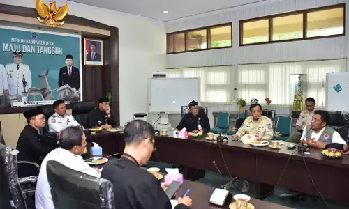 Rakor mitigasi memanas, Bupati Tegal: Jangan tunggu, langsung eksekusi!