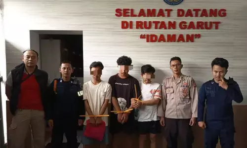 Polisi ciduk komplotan pemuda pencuri sepeda motor di Garut