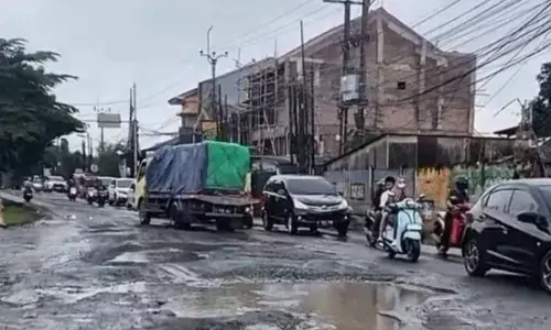 Pemkab Bekasi koordinasi jalan rusak ke Pemprov Jabar