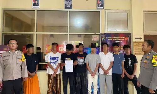 Polresta Banyumas mediasi kasus dugaan pemukulan yang viral di medsos