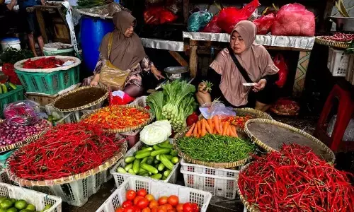 Harga cabai rawit Rp68.836/kg, telur Rp31.889/kg di hari ke-4 puasa