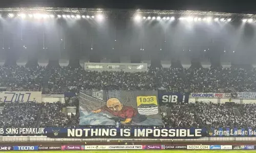 Persib tutup tribun selatan GBLA imbas kericuhan saat lawan Ratchaburi Persib tutup tribun selatan GBLA imbas kericuhan saat lawan Ratchaburi