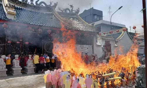 Keturunan Tionghoa Semarang gelar ritual Po Un agar rerhindar dari ketidakberuntungan