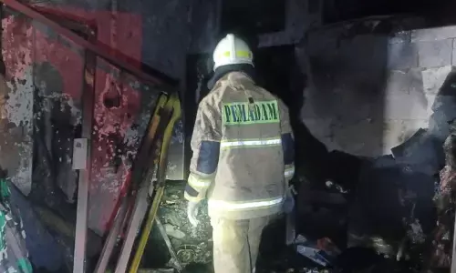 Dua kejadian kebakaran di Jakut diduga akibat korsleting listrik