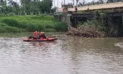 Tim SAR gabungan perluas area pencarian warga diduga tenggelam di Sungai Kalimeneng