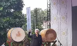 Opick ramaikan bazar Ramadhan di Masjid Sunda Kelapa