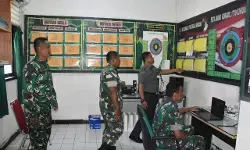 Optimalkan data teritorial, Kodim 1710/Mimika terima Tim Pulsaji Data Satkowil Pusterad