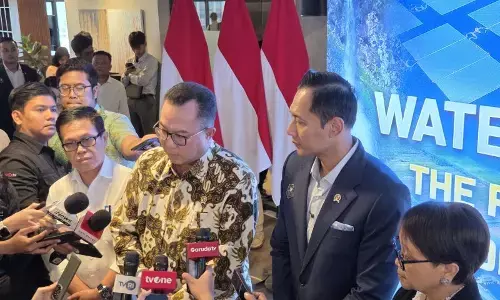 AHY sebut RI butuh kapasitas tampungan air 150 meter kubik per kapita