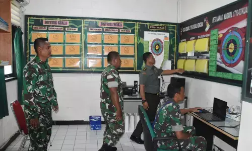 Optimalkan data teritorial, Kodim 1710/Mimika terima Tim Pulsaji Data Satkowil Pusterad