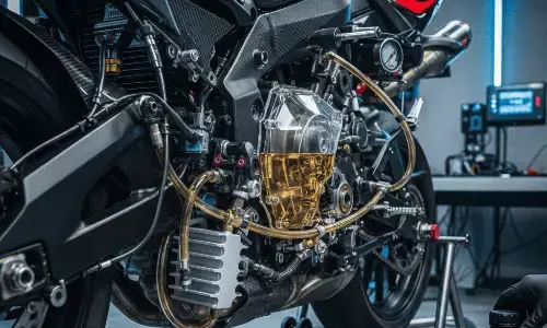 Pentingnya ganti oli motor jelang mudik Pentingnya ganti oli motor jelang mudik