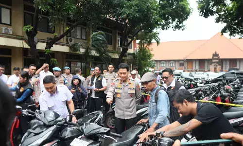 Operasi Sikat Agung 2026, Polda Bali kembalikan motor curian ke pemilik