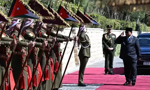 Raja Abdullah II apresiasi komitmen Presiden Prabowo atas solusi dua negara