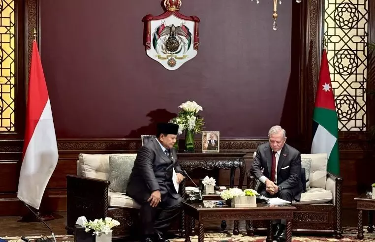 Raja Yordania puji Prabowo karena konsisten dukung Palestina Raja Yordania puji Prabowo karena konsisten dukung Palestina
