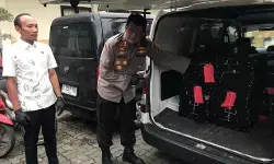 Polres Tabanan tangkap empat pelaku dugaan pencurian baterai tower seluler