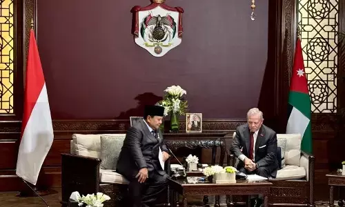 Raja Yordania puji Prabowo karena konsisten dukung Palestina
