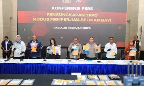 Polri bongkar jaringan nasional perdagangan bayi, 12 tersangka ditangkap