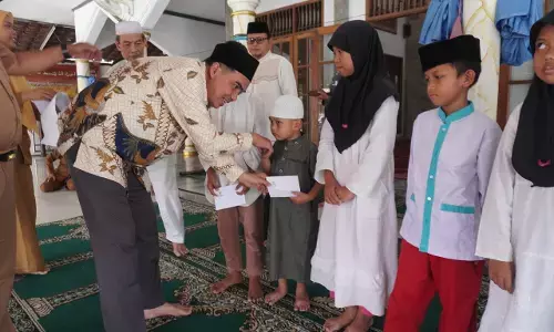 Baznas Kota Bekasi salurkan santunan Rp112 juta bagi 1.120 anak yatim di 12 kecamatan