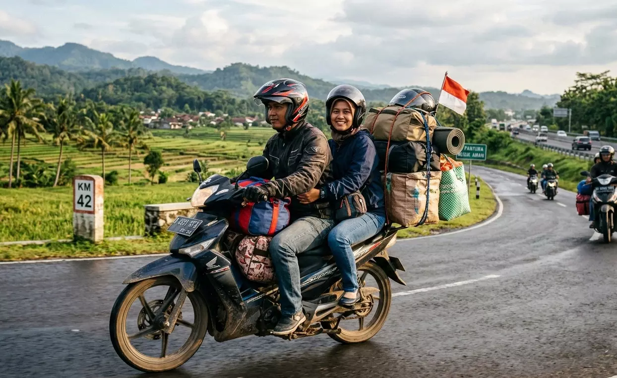 Tips mudik jarak jauh dengan motor Tips mudik jarak jauh dengan motor