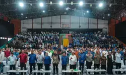 Transjakarta tegaskan budaya keselamatan lewat apel pramudi dan peluncuran hotline Transjakarta tegaskan budaya keselamatan lewat apel pramudi dan peluncuran hotline