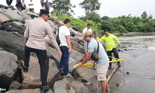 Polisi selidiki temuan potongan tubuh manusia di Pantai Ketewel Bali