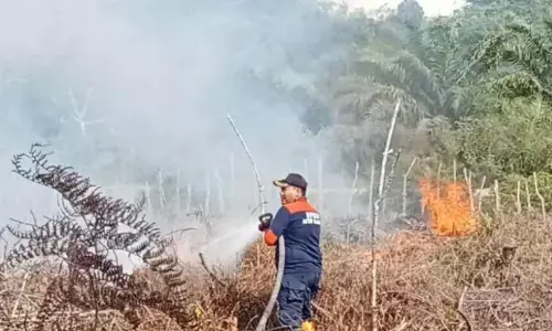 Dua lokasi karhutla seluas 1,2 Ha di Aceh Barat sudah padam