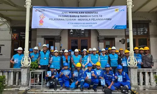 Apel Penyalaan Serentak 1.400 pelanggan PLN UID Jakarta Raya Apel Penyalaan Serentak 1.400 pelanggan PLN UID Jakarta Raya