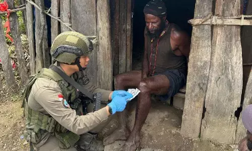 Satgas ODC-2026 perkuat patroli humanis di area rawan KKB Satgas ODC-2026 perkuat patroli humanis di area rawan KKB