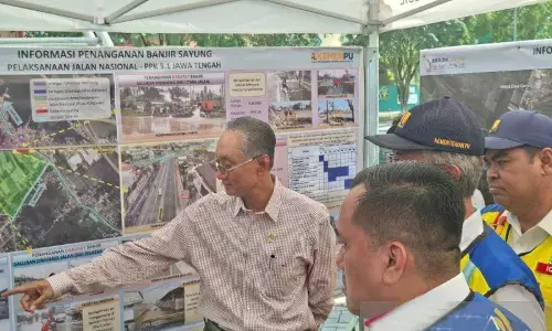 Menteri PU pastikan jalan nasional di Jateng lebih ramah bagi pemudik