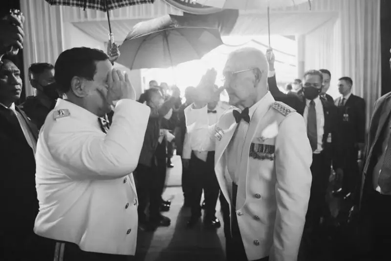 Prabowo kenang Try Sutrisno prajurit dan pemimpin utamakan tanah air Prabowo kenang Try Sutrisno prajurit dan pemimpin utamakan tanah air