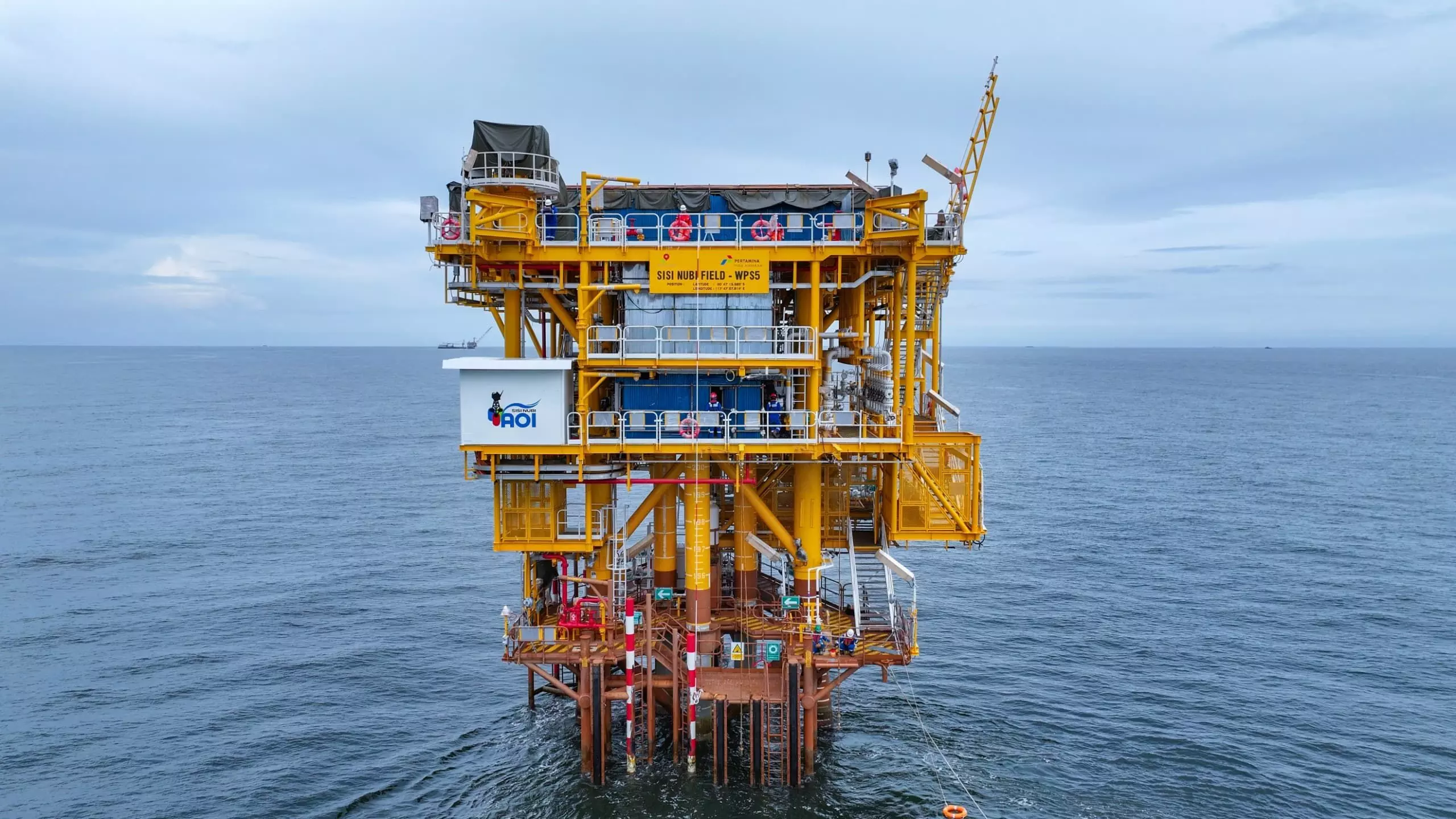 Platform kedua proyek Sisi Nubi AOI PHM berhasil Onstream Platform kedua proyek Sisi Nubi AOI PHM berhasil Onstream
