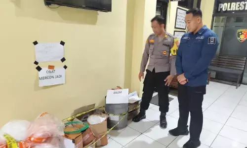 Polresta Magelang ungkap 4 kasus penyalahgunaan bahan peledak