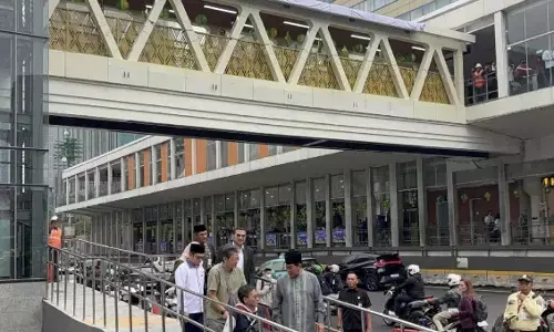 Revitalisasi JPO Sarinah jadi contoh ramah disabilitas