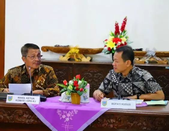 Kunker ke Kudus, Senator bahas kesejahteraan dan penataan guru