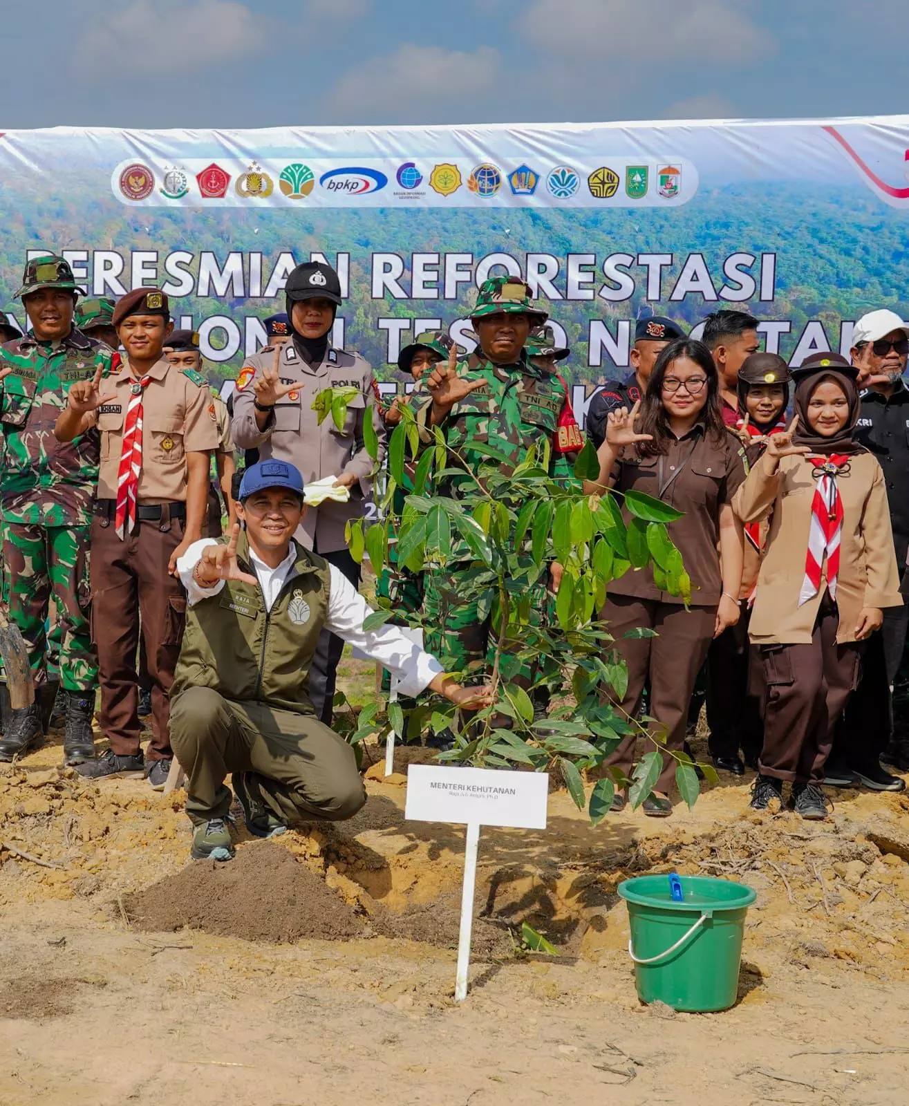 Menhut luncurkan reforestasi Tesso Nilo, pulihkan habitat gajah