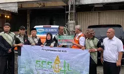 SESAJI salurkan Rp 21 juta untuk bencana di Sumatera melalui Elshinta Peduli