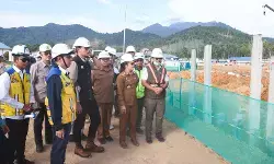 AHY tinjau pembangunan Sekolah Rakyat di Singkawang