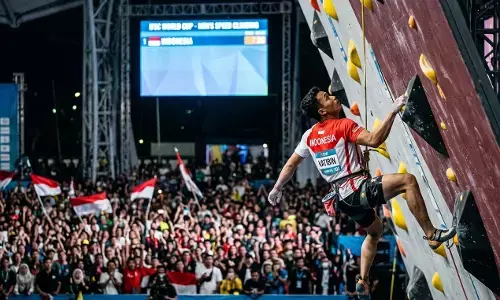 Sapu bersih emas: Atlet Panjat Tebing Indonesia ditakuti dunia