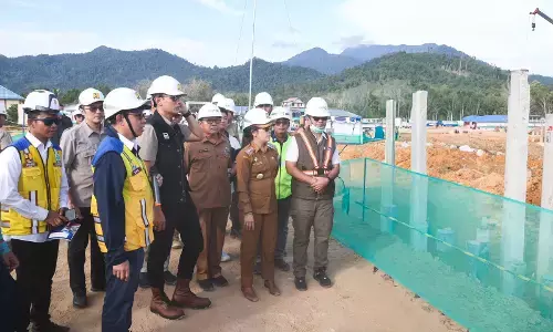 AHY tinjau pembangunan Sekolah Rakyat di Singkawang AHY tinjau pembangunan Sekolah Rakyat di Singkawang