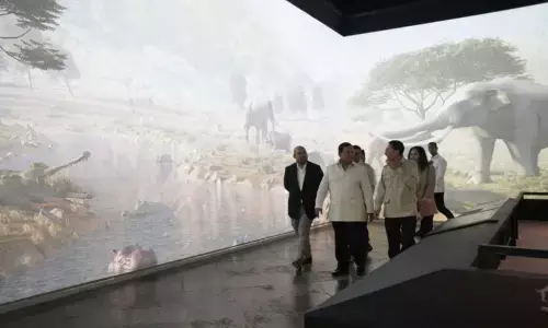 Prabowo serukan penguatan jati diri di Museum Nasional Indonesia