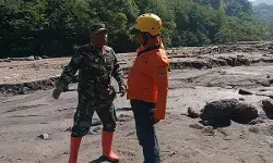 Banjir lahar dingin Merapi di Sungai Senowo, empat orang meninggal dunia