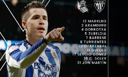 Taklukkan Athletic Club 1-0, Real Sociedad ke final Copa del Rey